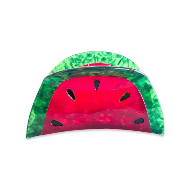 watermelon hair claw