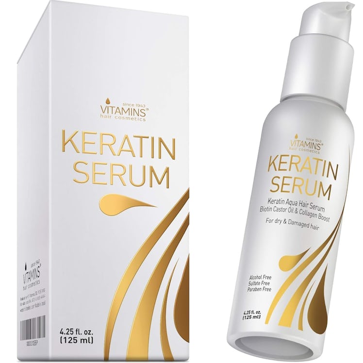 Vitamins Hair Cosmetics Keratin Protein Serum