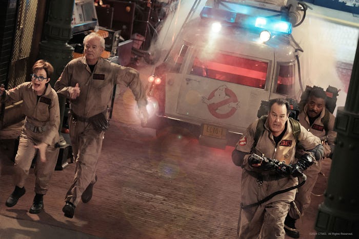 Ghostbusters: Frozen Empire premieres in March 2024. 