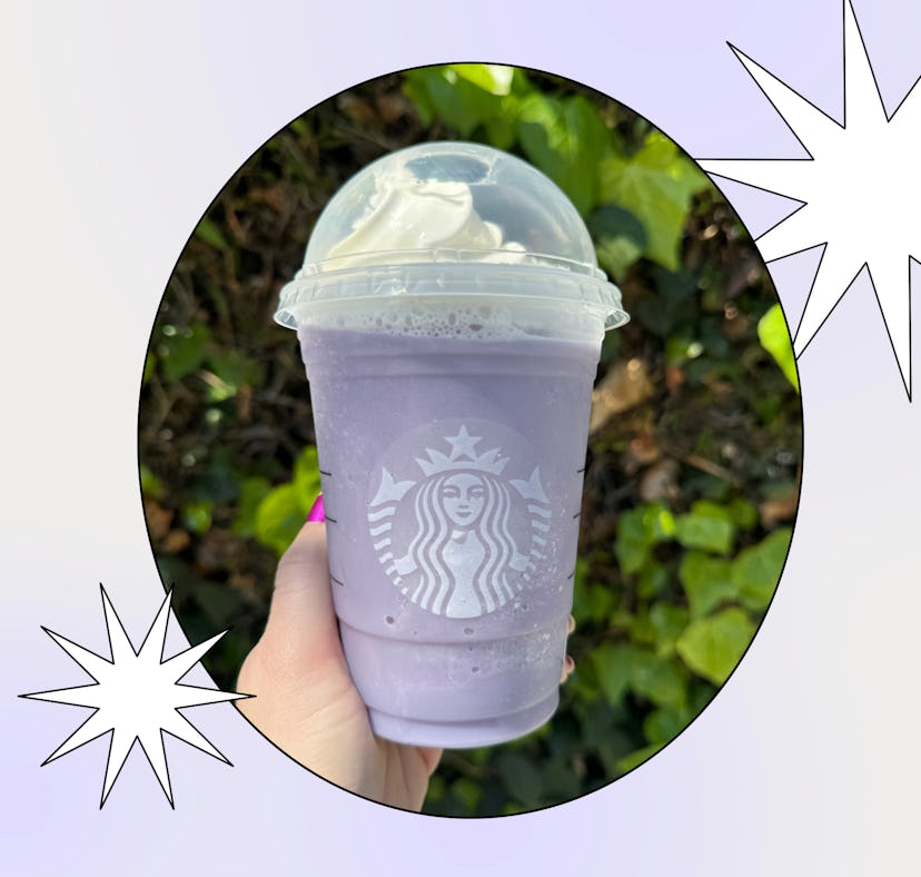 I tried Starbucks' new Lavender Creme Frappuccino.