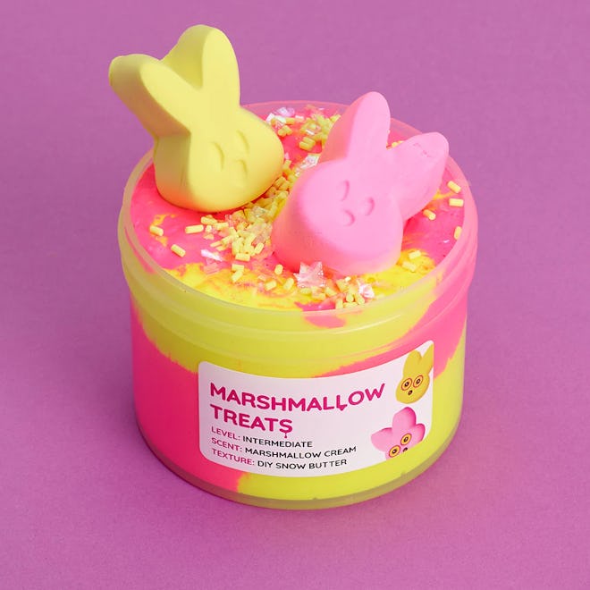 marshmallow treat slime