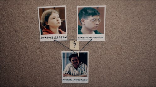 Michael McMorrow, Daphne Abdela, and Christopher Vasquez in 'Homicide: New York.' Photo via Netflix