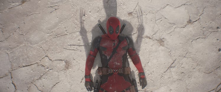Deadpool (Ryan Reynolds) faces off with Wolverine in Deadpool & Wolverine