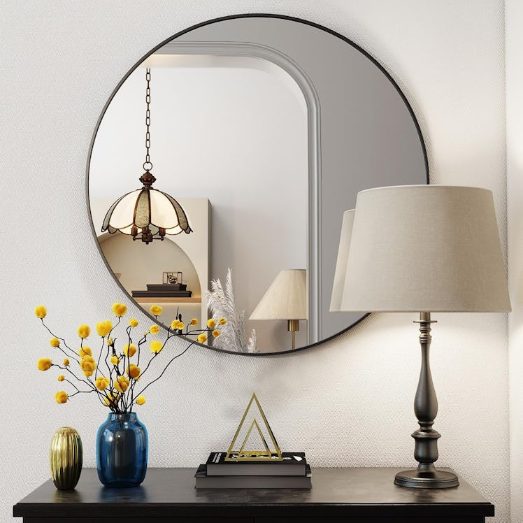 BEAUTYPEAK 20-Inch Round Mirror