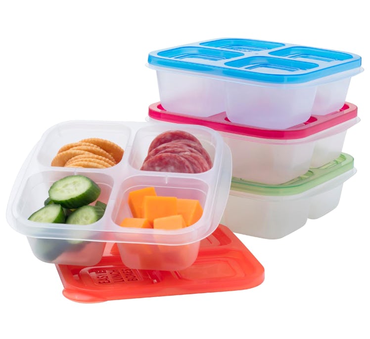 EasyLunchboxes Bento Snack Boxes (4-Pack)