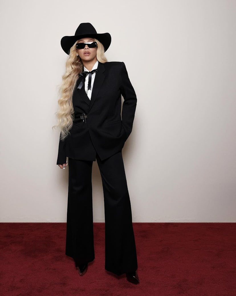 Beyoncé in a photo posted to Instagram, March 20th, 2024.
