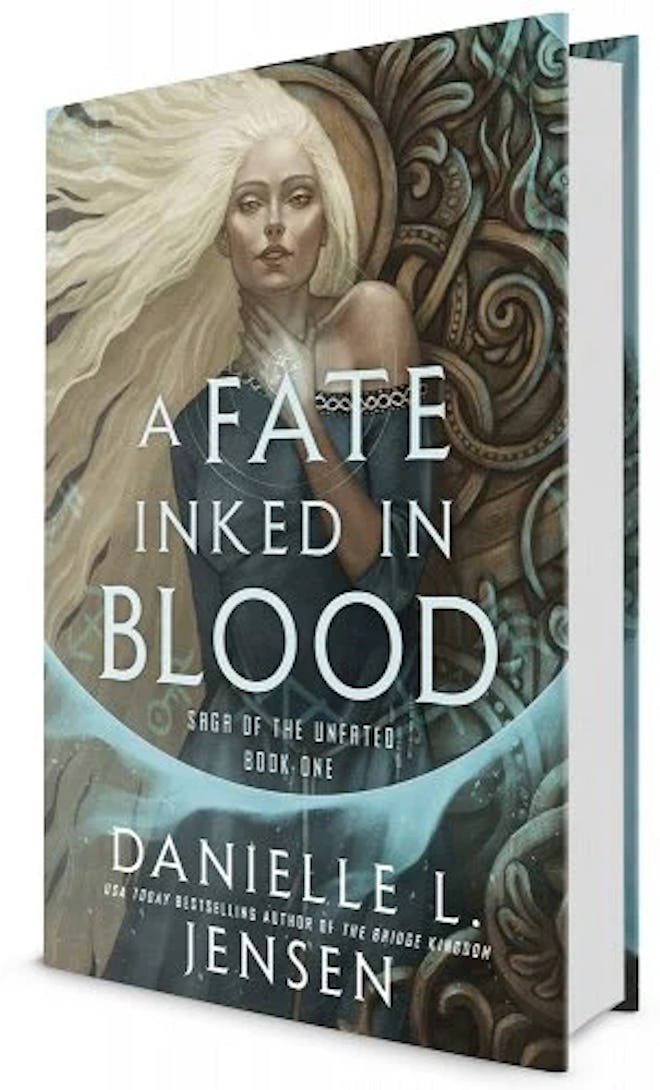 Cover of A Fate Inked in Blood by Danielle L. Jensen.