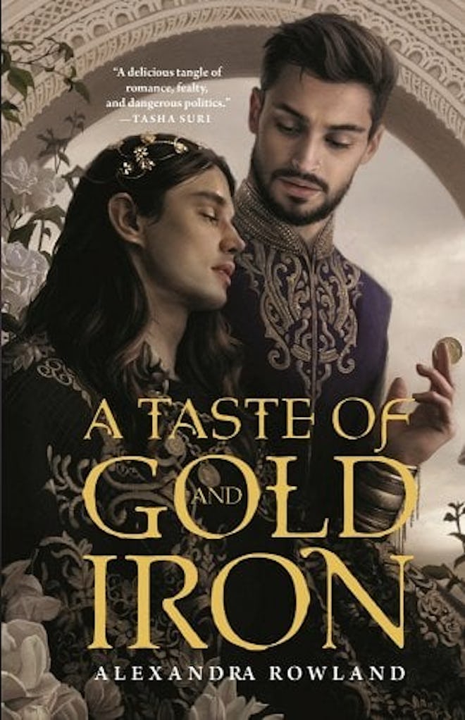 Cover of A Taste of Gold and Iron by Alexandra Rowland.