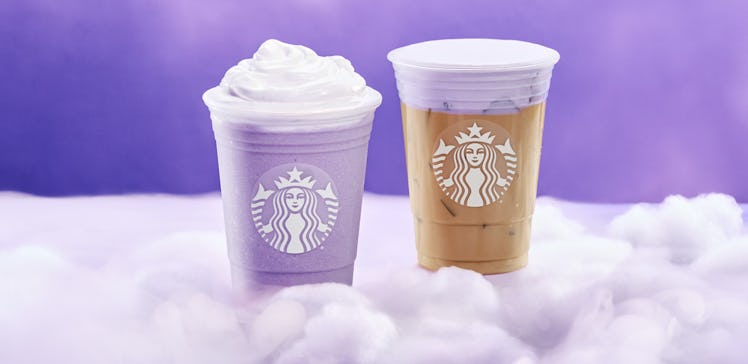 Starbucks has a new Lavender Cream Cold Foam that you can add to any drink. 