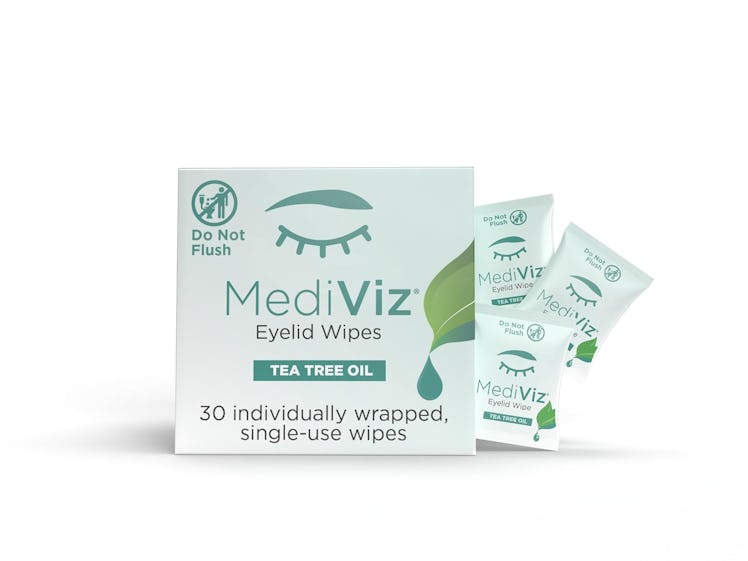 MEDIVIZ Tea Tree Eyelid Wipes (30 Pack)