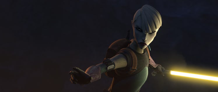 Assajj Ventress in an upcoming episode of The Bad Batch Season 3.