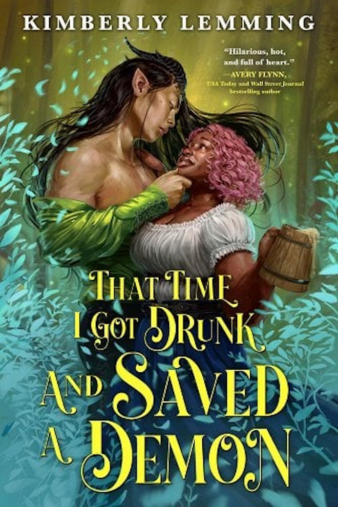 Cover of That Time I Got Drunk and Saved a Demon by Kimberly Lemming.