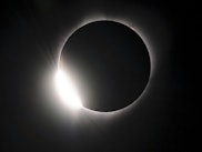  A photograph of the 2017 total solar eclipse, taken at the Oregon State Fair Grounds, Salem, Ore.