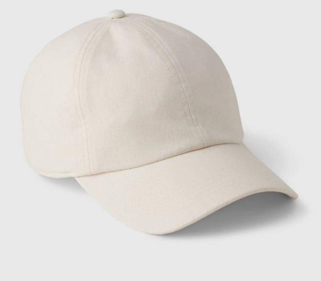Linen-Cotton Baseball Hat