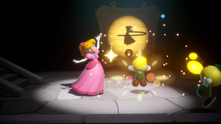 screenshot from Princess Peach Showtime