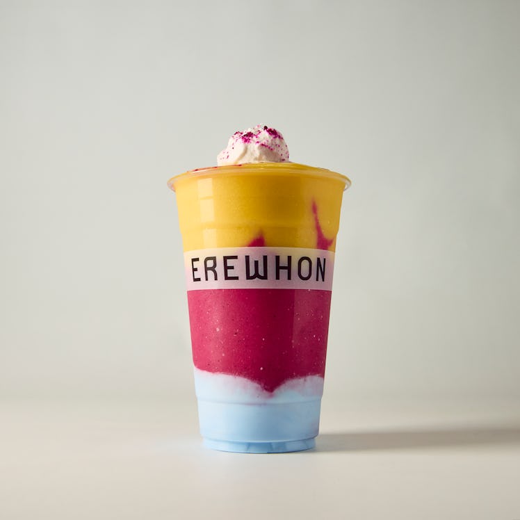 The Island Glow Smoothie from Winnie Harlow at Erewhon is a five out of five. 
