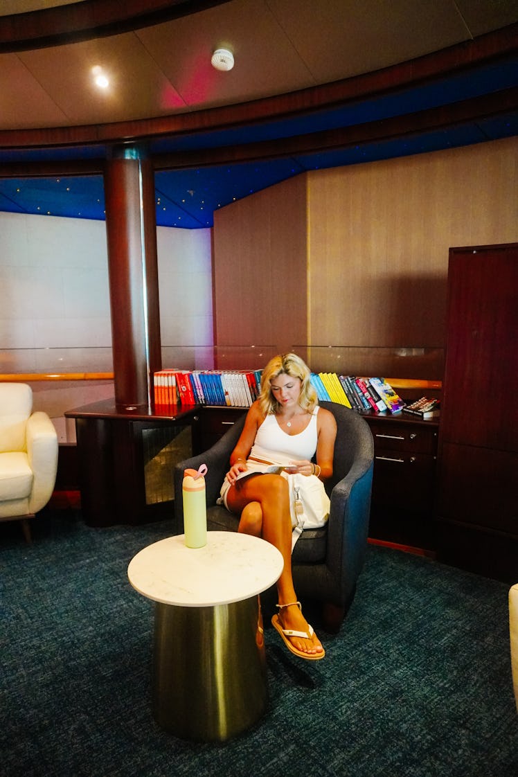 Madison shares how she's able to go to UCF while on Royal Caribbean's Ultimate World Cruise.