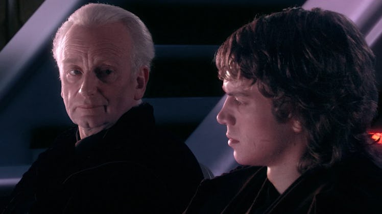 Palpatine tells Anakin about Darth Plagueis in Revenge of the Sith. 