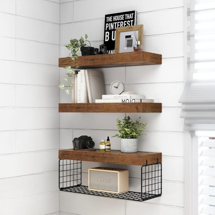 QEEIG Bathroom Shelves (Set of 3)