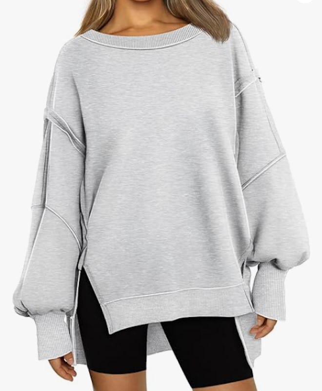 Trendy Queen Oversized Crewneck Sweatshirt 