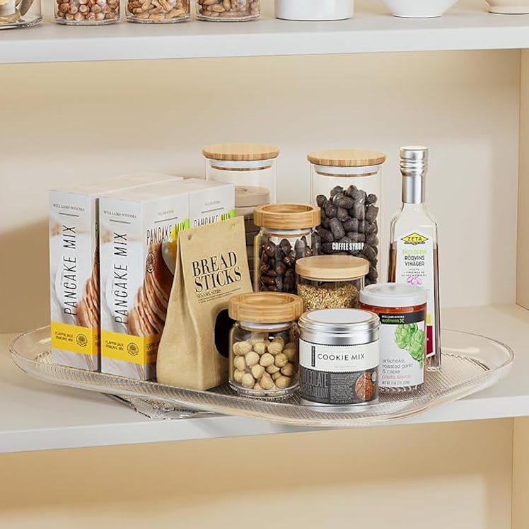 LAMU Lazy Susan Turntable Organizer