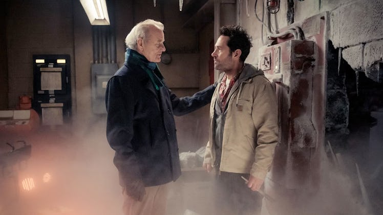Bill Murray and Paul Rudd in 'Ghostbusters: Frozen Empire'