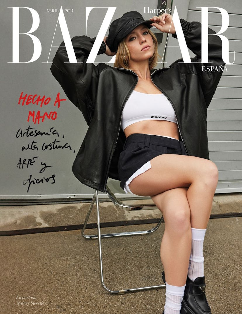 Sydney Sweeney's Harper's Bazaar Spain cover