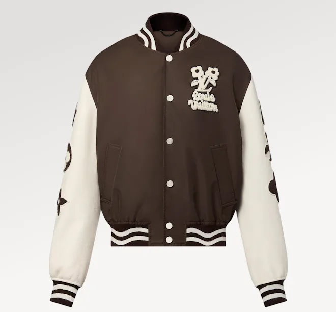 İşlemeli Varsity Ceket