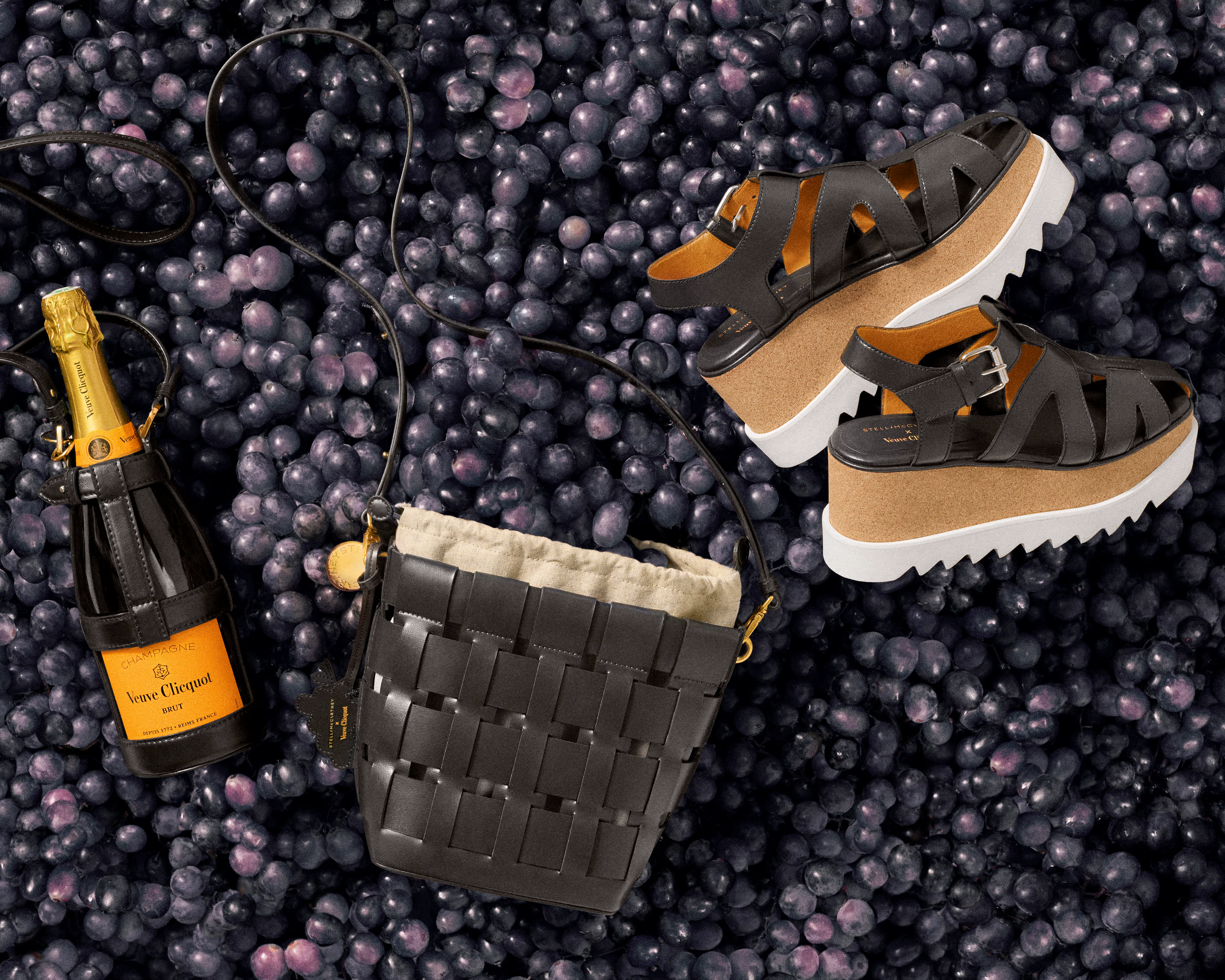 Stella McCartney & Veuve Clicquot Partner On Luxe Grape Leather