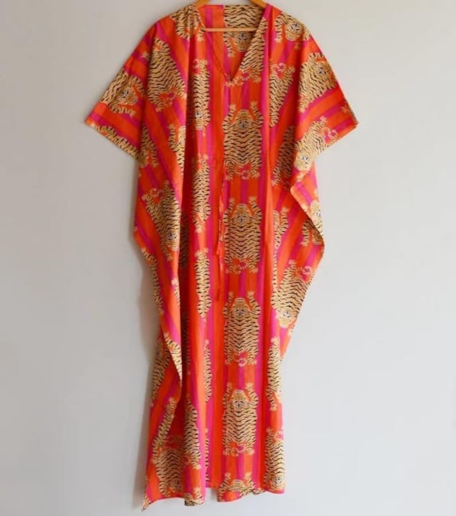 INDACORIFY Handmade Kaftan Dress 
