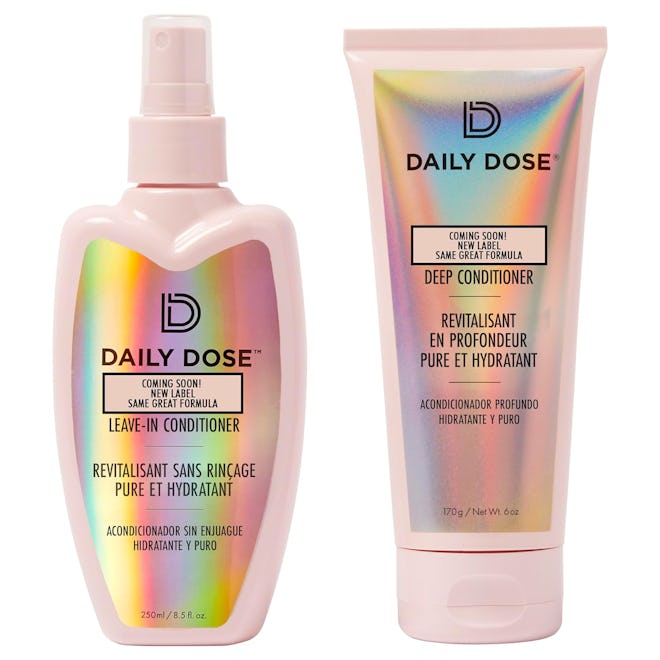Daily Dose Moisturizing Duo: Leave-In Conditioner Detangler Spray + Deep Conditioner