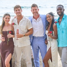 Kat, John Henry, Jesse, Eliza, and Aaron on 'Bachelor in Paradise.' Photo via ABC