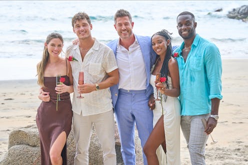 Kat, John Henry, Jesse, Eliza, and Aaron on 'Bachelor in Paradise.' Photo via ABC