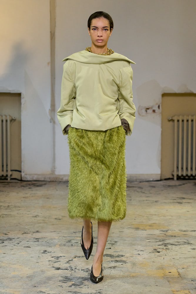 a look from carven fall 2024 collection