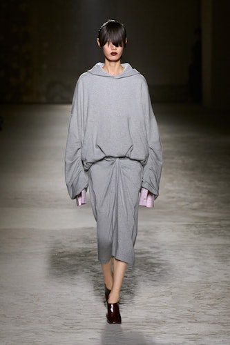 a look from Dries Van Noten fall 2024 collection