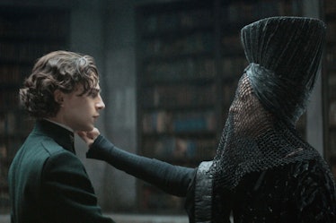 Dune Part One Charlotte Rampling and Timothee Chalamet