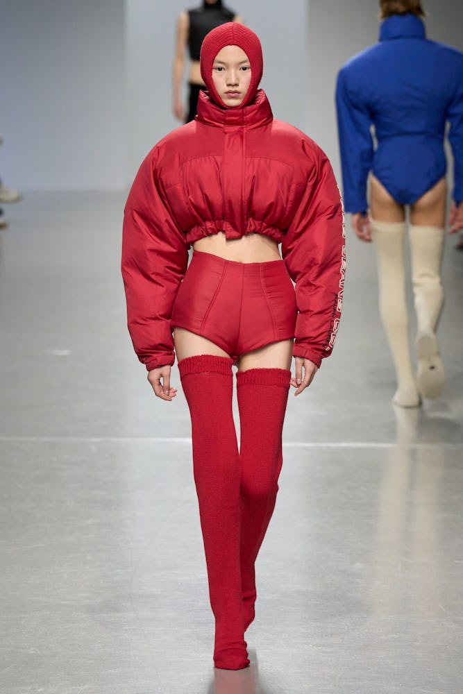 a look from duran latink fall 2024 collection