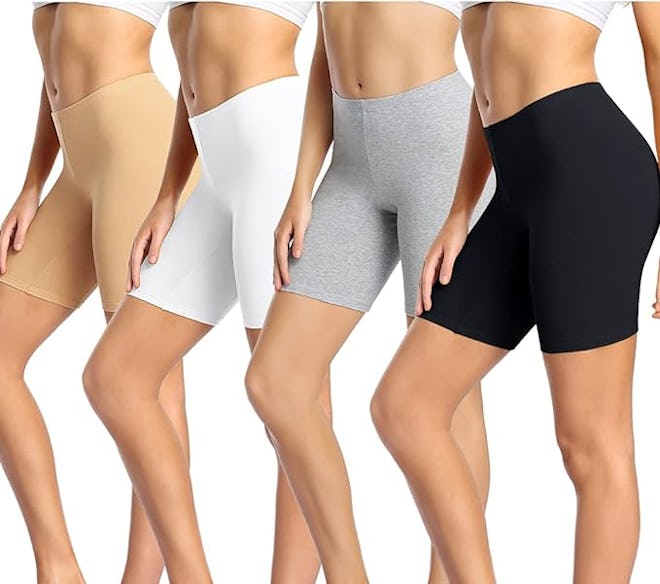 wirarpa Cotton Biker Short (4-Pack)