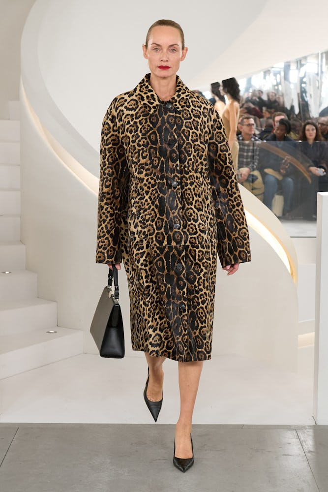 a look from michael kors fall 2024 collection