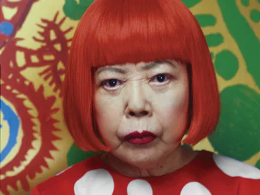 Yayoi Kusama photographed by Nobuyoshi Araki for W Magazine in 2012
