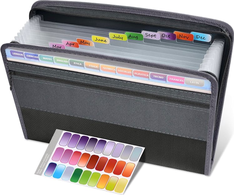 Sooez Accordion File Organizer