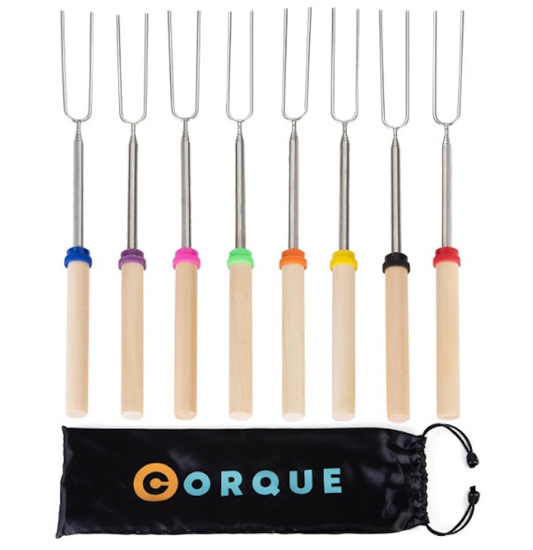 CORQUE Marshmallow Roasting Sticks (8-pack)