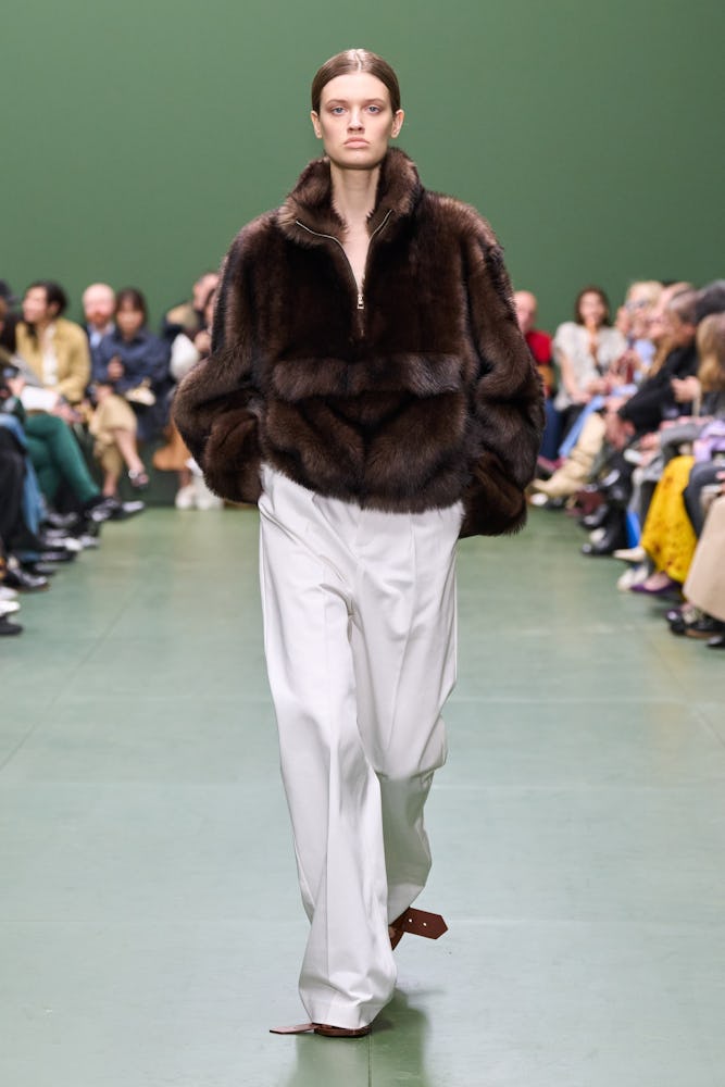 a look from loewe fall 2024 
