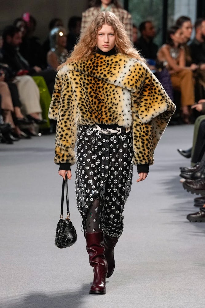 a look from rabanne fall 2024 collection