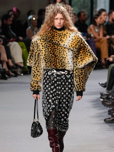 a look from rabanne fall 2024 collection