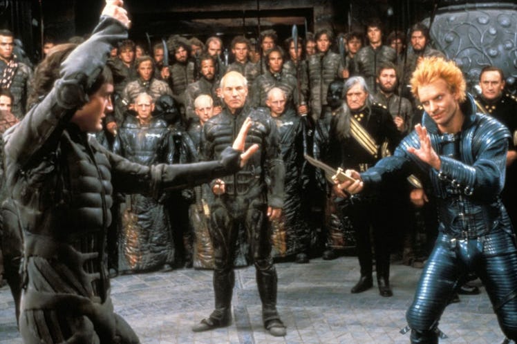 Kyle MacLachlan, Sting, and Patrick Stewart in David Lynch’s Dune