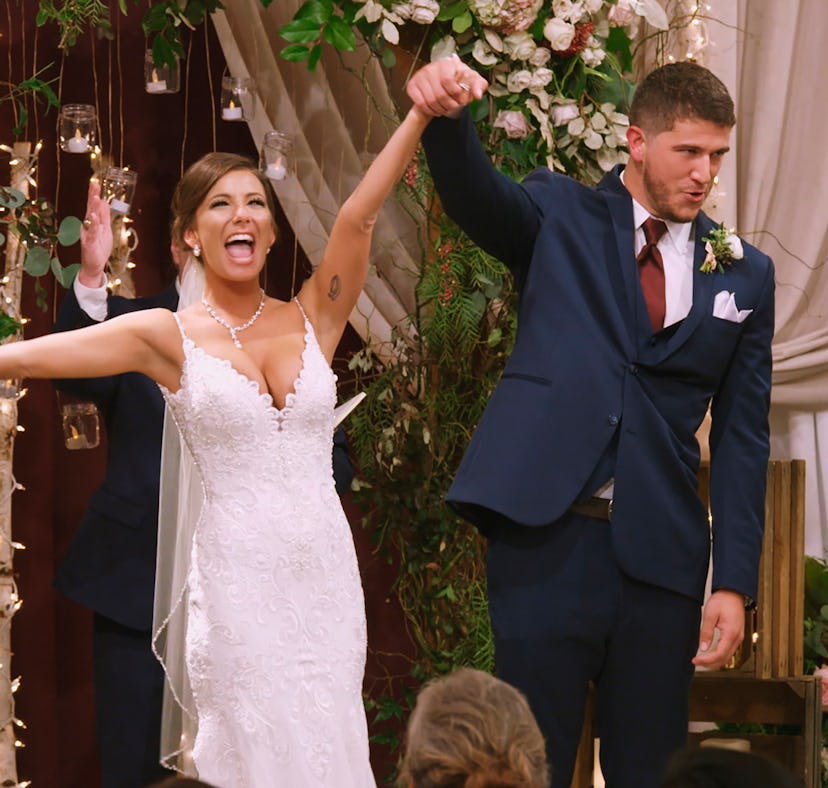 Amber and Barnett from 'Love Is Blind'