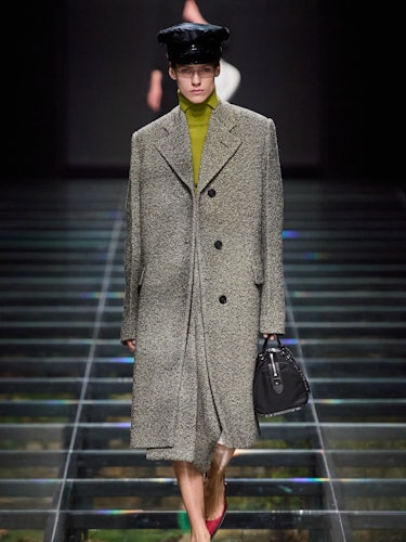 a look from prada fall 2024 collection