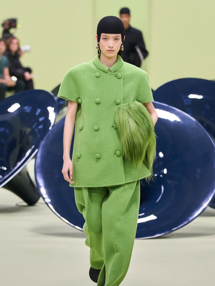 a look from jil sander fall 2024 collection