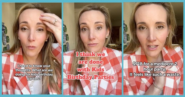 One mom is seriously considering an alternative when it comes to her kid’s birthday parties after sp...